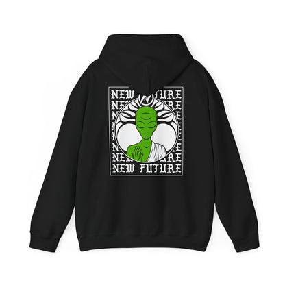 Hoodie Alien in Da Future with "It's Not a Comeback, It's an Evolution" Quote