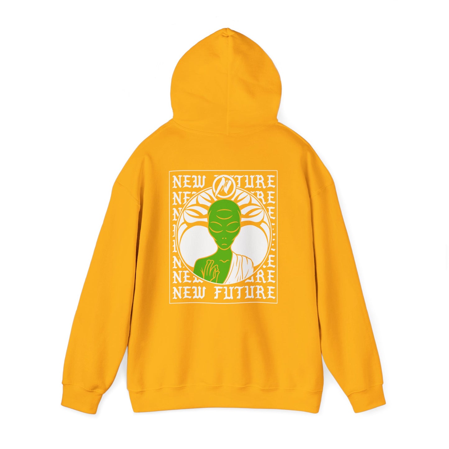 Hoodie Alien in Da Future with "It's Not a Comeback, It's an Evolution" Quote